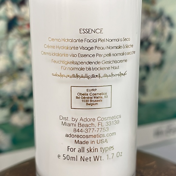 Adore Essence Facial Hydrating Cream - Normal to Dry Skin NWOT 50mL - Picture 3 of 5